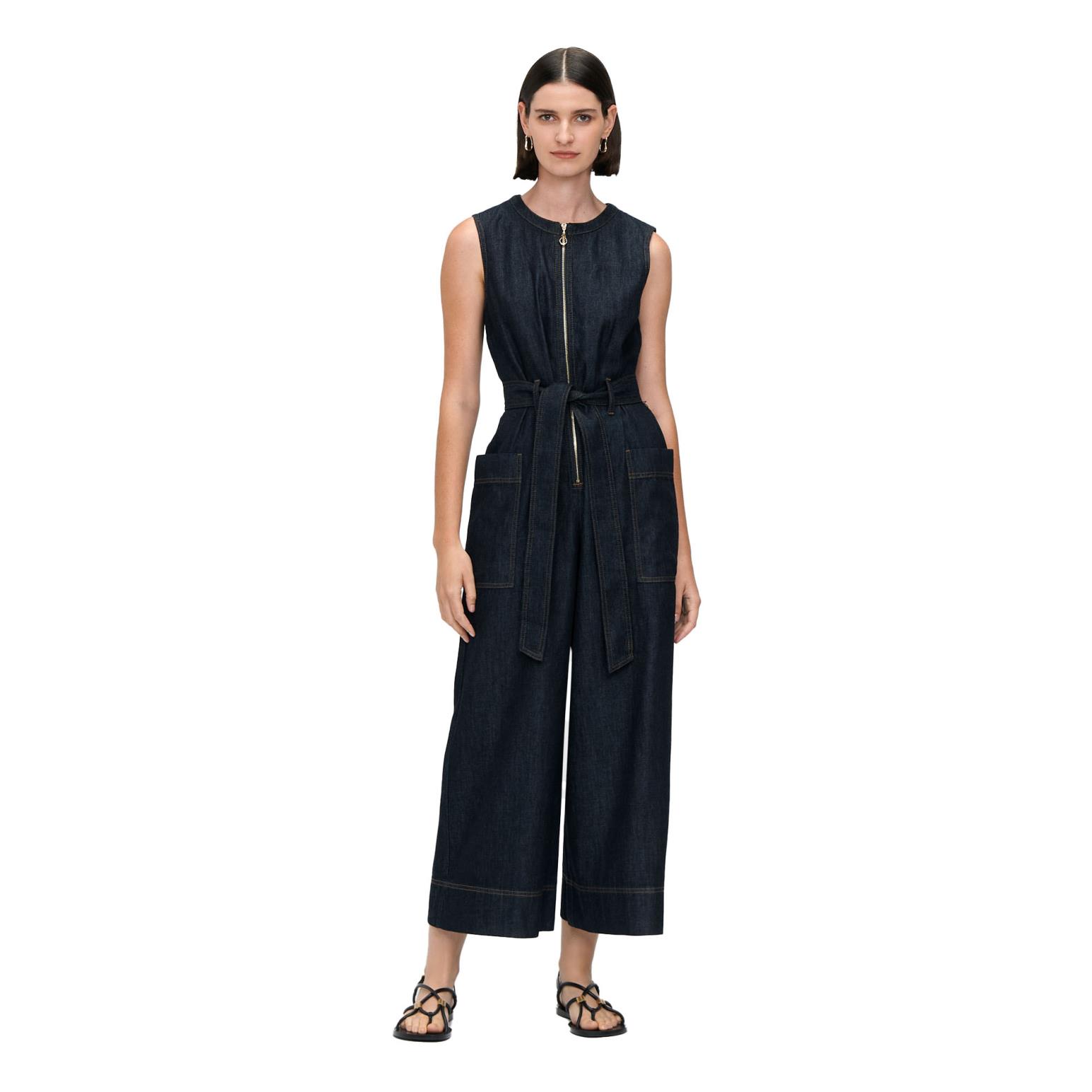 Veronika Maine Tencel Denim Jumpsuit